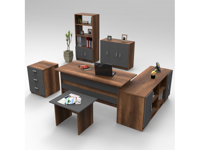 Офис обзавеждане VARIO VO17-BA (барок/антрацит)